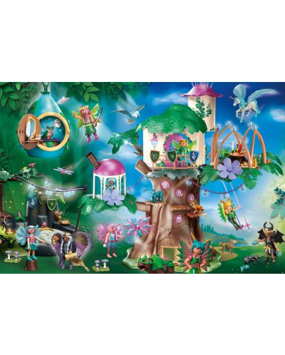 Пъзел Schmidt от 100 части - Playmobil Вълшебна гора - 2